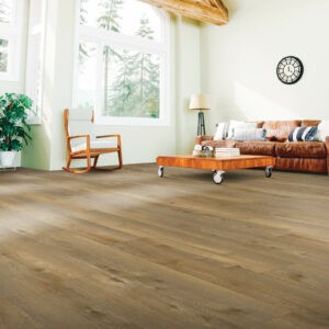 Spacious living room laminate flooring | Carpet House Flooring Center