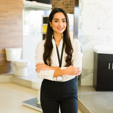 Smiling lady | Carpet House Flooring Center